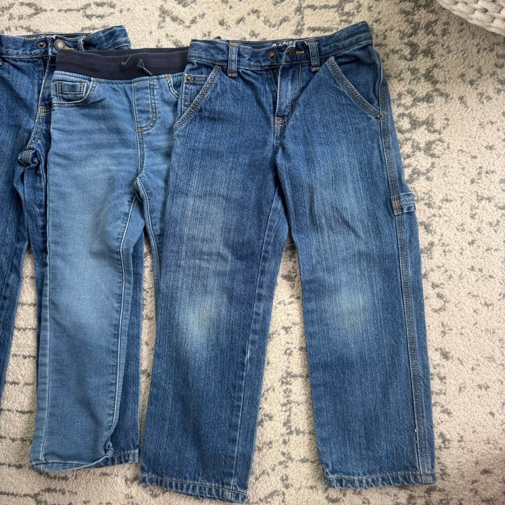 Toddler Boys Denim Jeans Bundle Size 5 - Picture 3 of 8